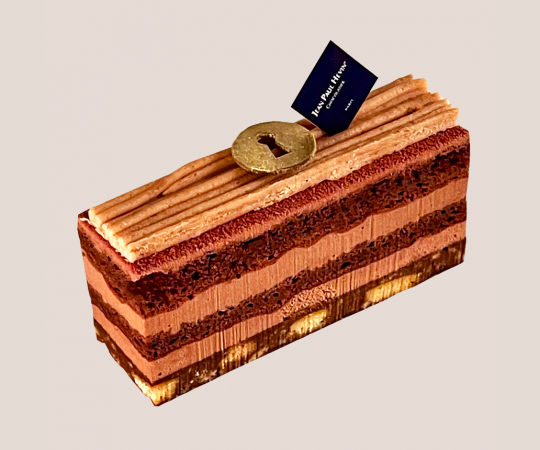 Gâteau au chocolat "porte dorée"