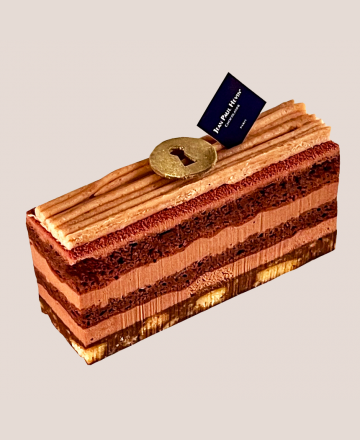 Gâteau au chocolat "porte dorée"