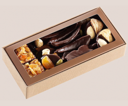 Crunchy chocolates box 140g