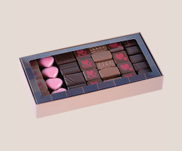 Valentine's day chocolate box