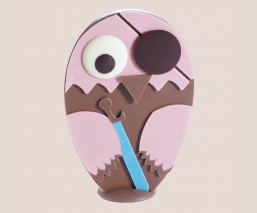 Pirate chocolate owl
